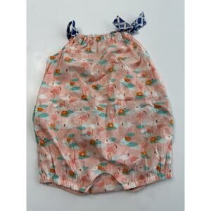 Matilda Jane Flamingo Gumball Romper Baby Size 12-18 Months